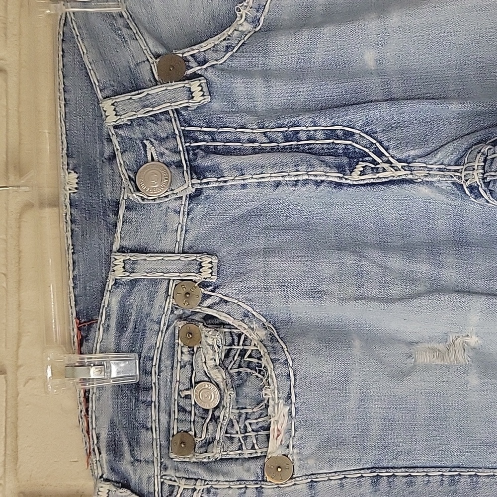 Mens True Religion Jeans Billy Super T - Picture 4 of 8
